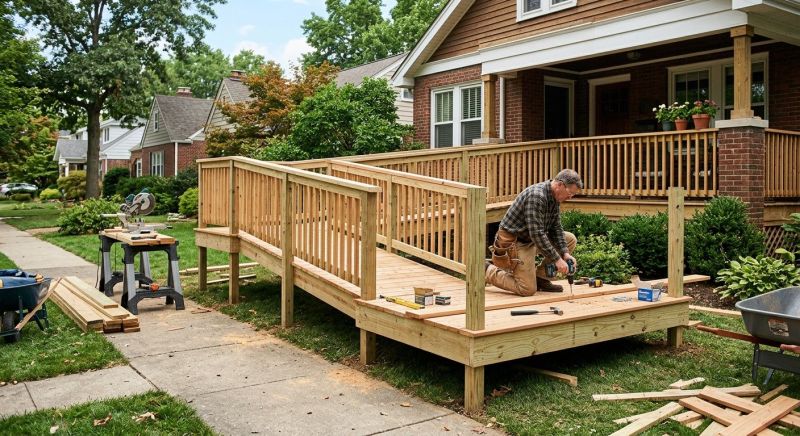 Mobility Ramp Installation in Kansas City, KS