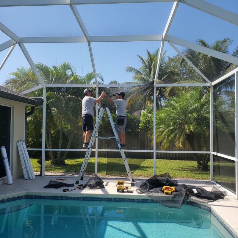 Contact About Pool Cage Screen Repair