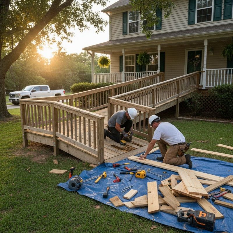 Accessible Ramp Construction in Kansas City, KS