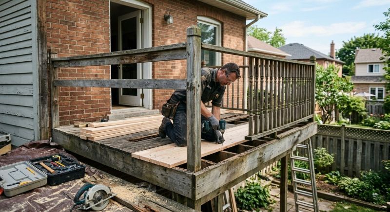Deck Floor Repair in Redmond, WA