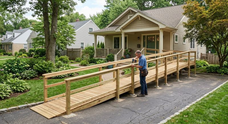 Handicap Ramp Replacement in Wilmington, NC