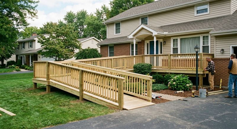 Mobility Ramp Installation in Wilmington, NC