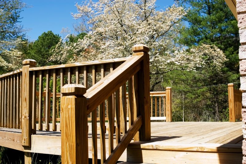 Redwood Deck Installation in Fairfield County, CT