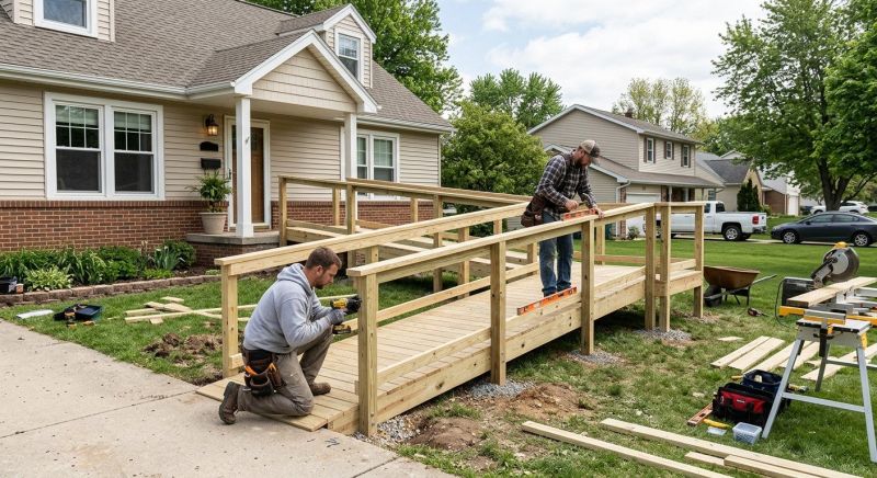 Wood Ramp Service in Kansas City, KS